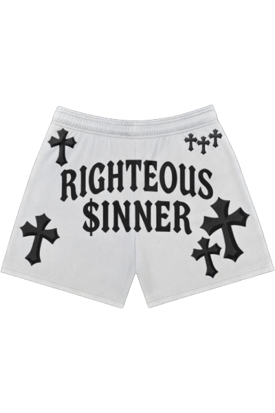 Righteous $inner Shorts Black Front